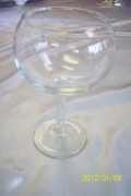 Red wine glass